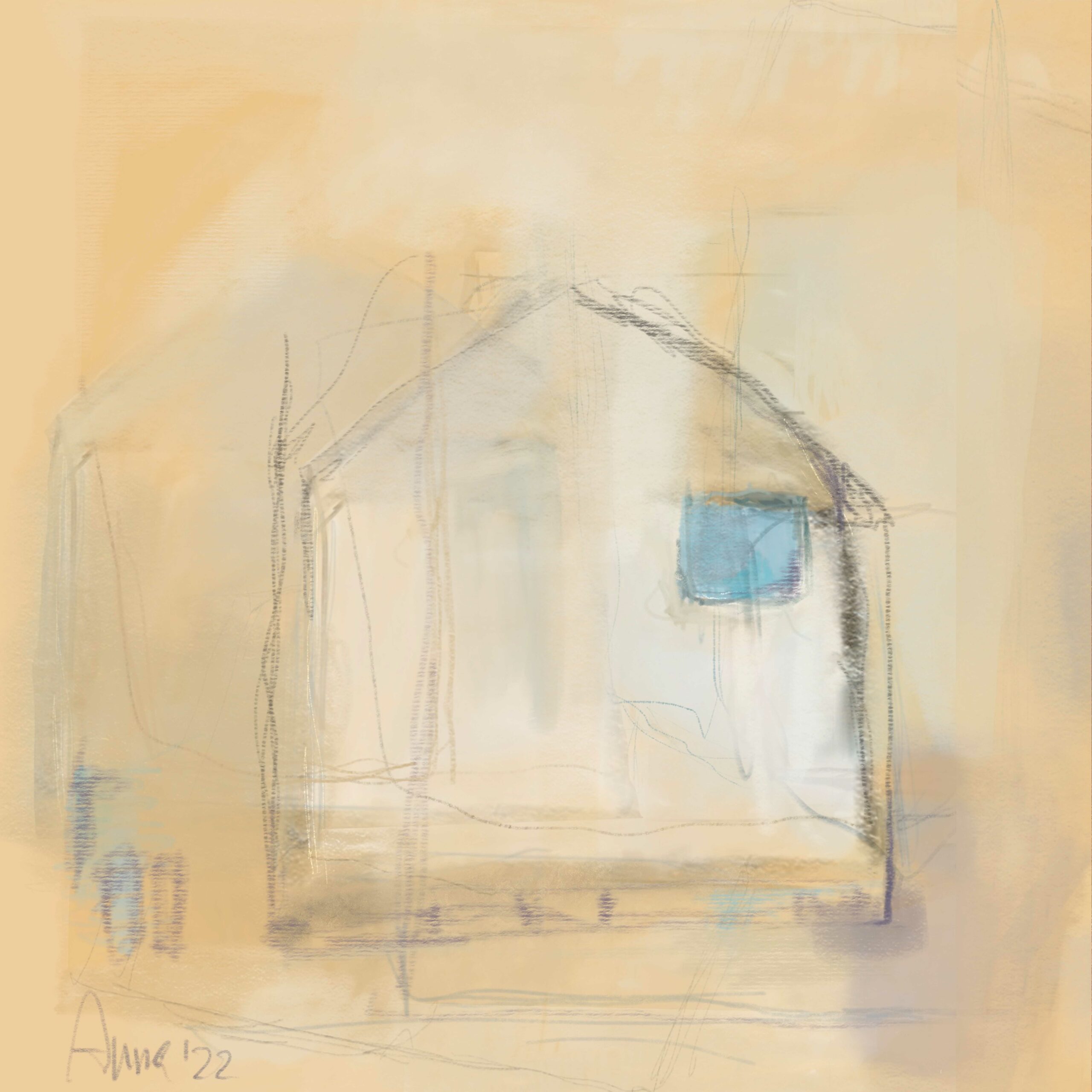 het verlichte huisje@AnneRiet de Boer