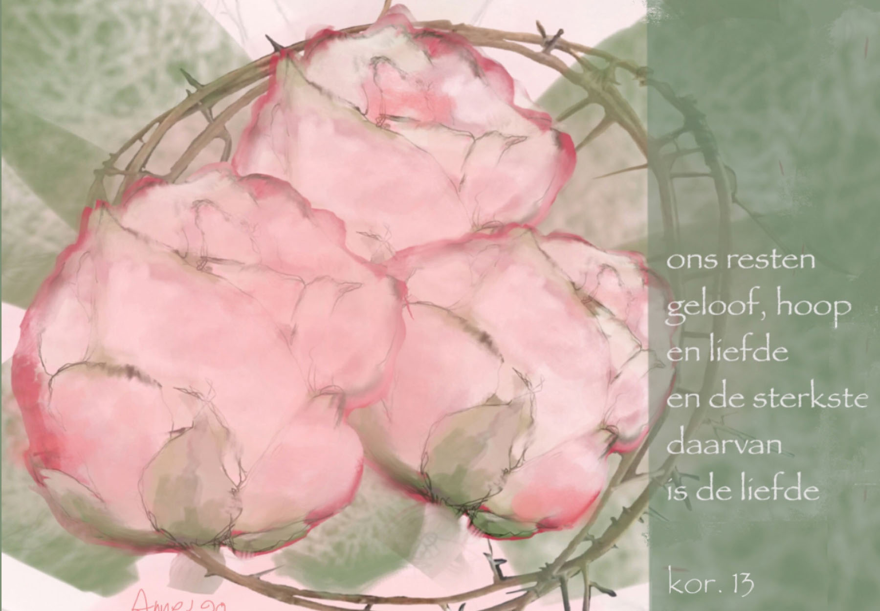 geloof, liefde, hoop © Anne-Riet de Boer