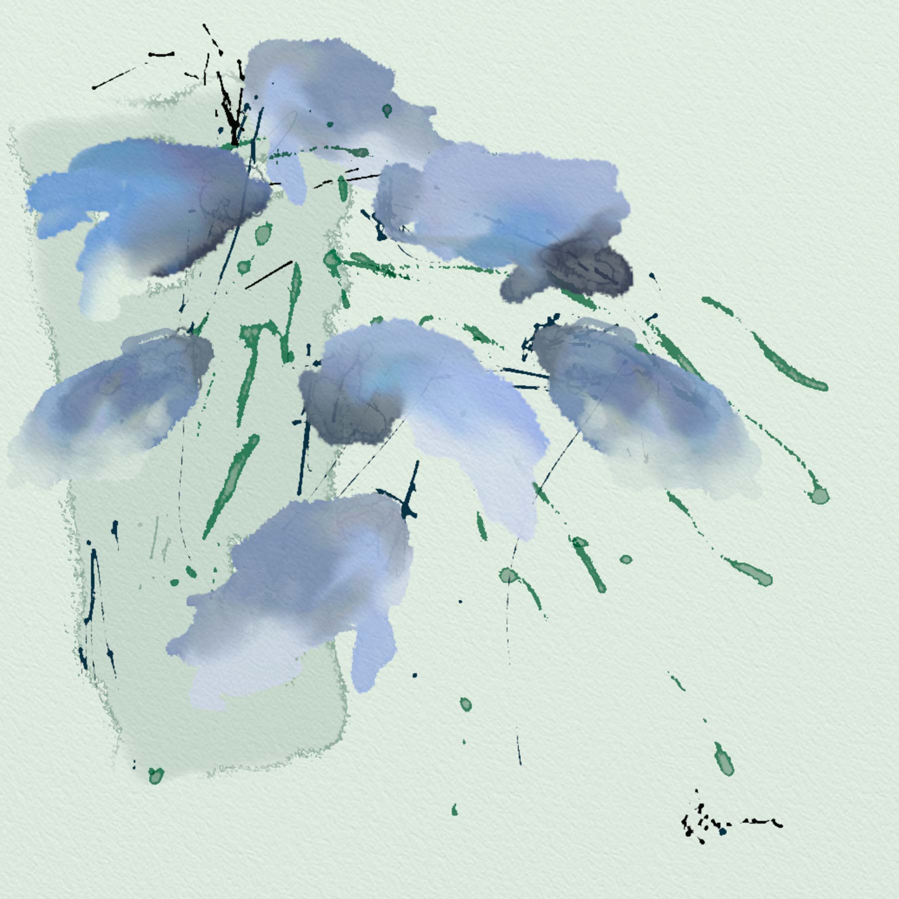 blauwe regen © Anne-Riet de Boer