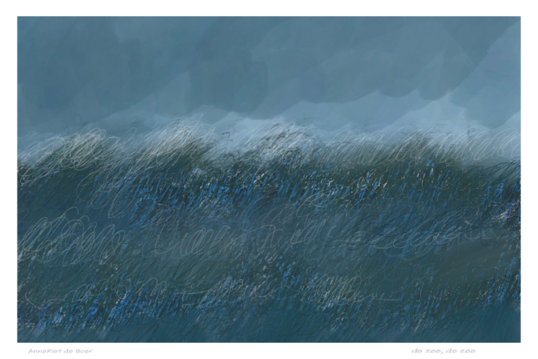 de zee, de zee ©AnneRiet de Boer