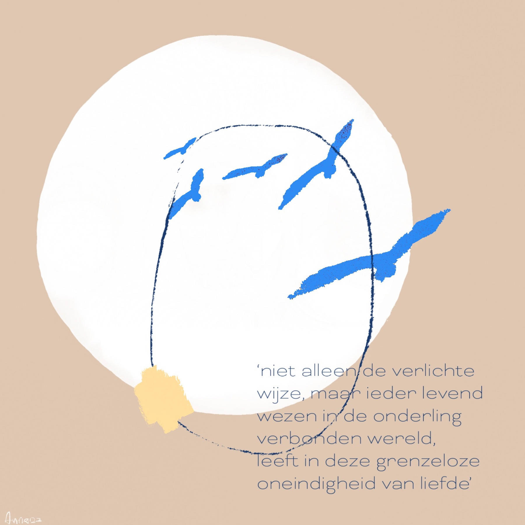 de oneindige liefde ©2023 AnneRiet de Boer