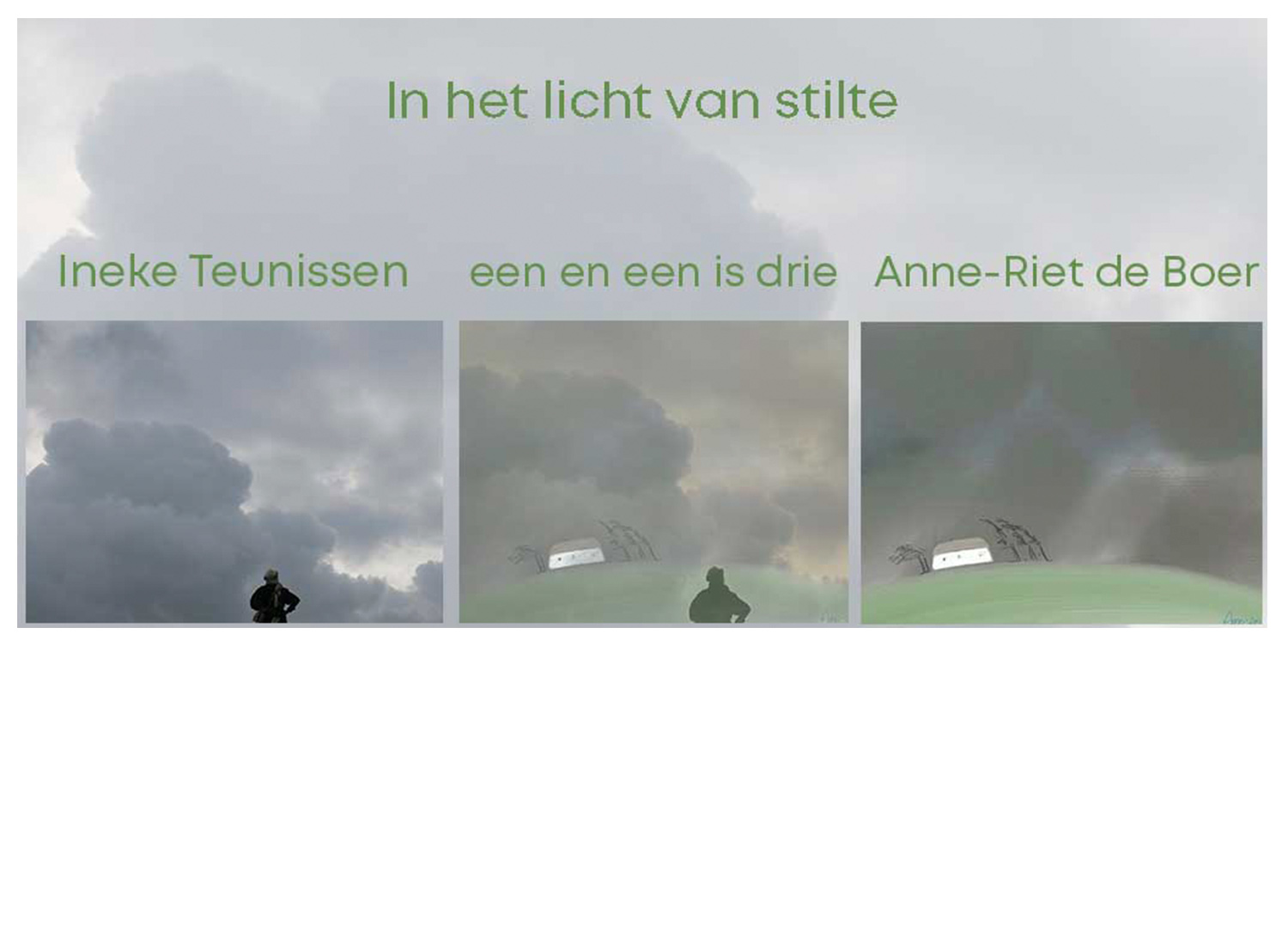 In het licht van stilte © 2020 Anne-Riet de Boer en Ineke Teunissen